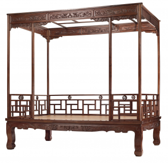 SIX-POST CANOPY BED