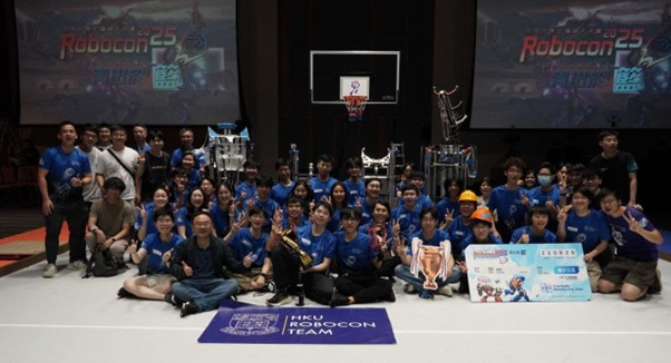 HKU Engineering team clinch championship at Robocon Hong Kong Contest 2025 