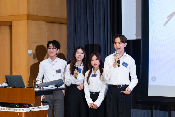 Champion team AIServ received the award for their proposal "CYBERGUARD AI+”.
 