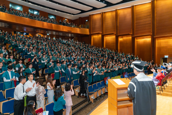 HKU holds Inauguration Ceremony for New Students 2025-26