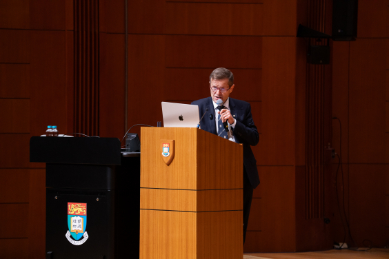 Professor Ferenc Krausz, Nobel Laureate and newly appointed Chair Professor in the Department of Physics under the Faculty of Science