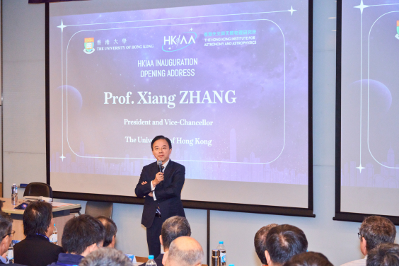 Professor Xiang Zhang, President and Vice-Chancellor of the University of Hong Kong